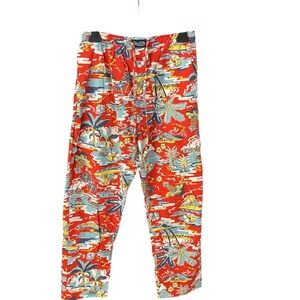 Polo by Ralph Lauren Red Tropical Sleepwear Size M